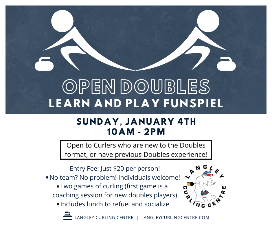 Open Doubles Funspiel Jan 4 FB Post 1
